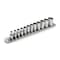Steelman 12-Piece 1/4" Drive Shallow Depth 6-Point Chrome Metric Socket Set 78167 - alternate 1